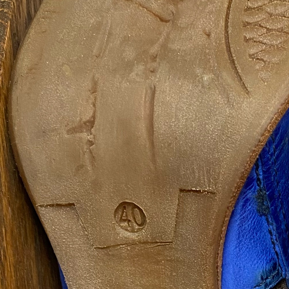 π A.S.98 Blue Boots - Picture 11 of 16